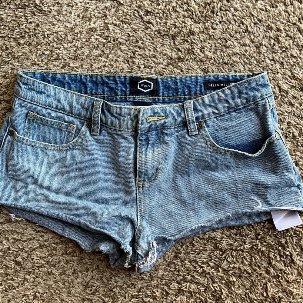 RVCA Hello Mellow Jean Shorts